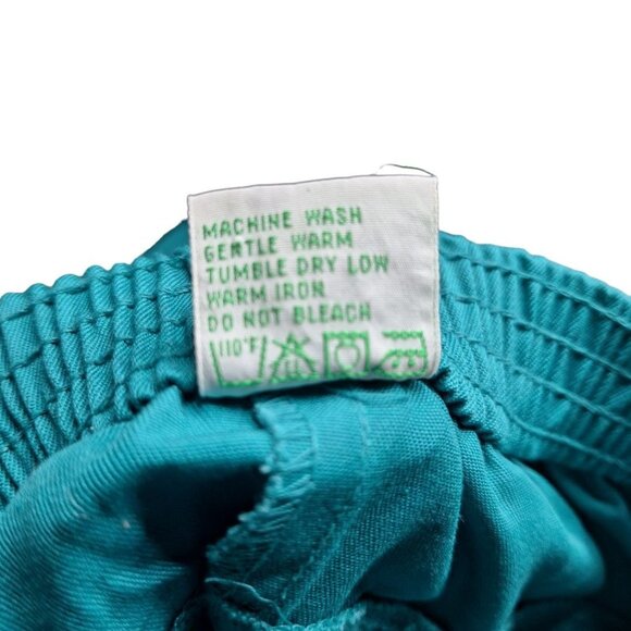 P S Gitano Plus Short Pants Teal Womens 32 x 28 Tags Pockets Petite - Picture 7 of 8